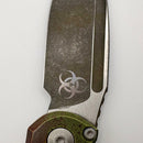 Blem Microtech Knives LUDT Gen III Outbreak Drop Point 1135-1OBS