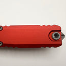 Factory Blem Microtech Ultratech Gen IV T/E Apocalyptic Standard w/ Red Handle 11234-10APRD