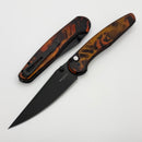 Pro-Tech Avalon Peace Neighbor w/ Del Fuego Aluminum Handle & DLC MagnaCut PN1104-DF