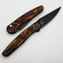Pro-Tech Avalon Peace Neighbor w/ Del Fuego Aluminum Handle & DLC MagnaCut PN1104-DF