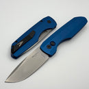 Pro-Tech Vero Designs Synapse 2 Auto w/ Blue Aluminum Handle & Stonewash MagnaMax
