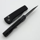 Pro-Tech Chavez Scapegoat Compact Auto w/ Black Textured Carbide Aluminum Handle & DLC MagnaMax RCS1106