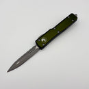 Pre-Owned Microtech UTX-70 D/E Apocalyptic Fully Serrated & OD Green 147-12APOD