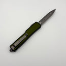 Pre-Owned Microtech UTX-70 D/E Apocalyptic Fully Serrated & OD Green 147-12APOD