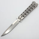 Benchmade 62 Stainless Steel Polished Handles w/ Weehawk D2 (Consignment)