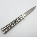 Benchmade 62 Stainless Steel Polished Handles w/ Weehawk D2 (Consignment)