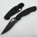 Spyderco Knives Military 2 Black G-10 & DLC MagnaCut C36GMCBKP2