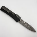 Microtech Glykon Apocalyptic Standard Bayonet w/ Bead Blast Overlay 184-10AP (Consignment)