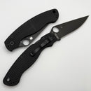 Spyderco Knives Military 2 Black G-10 & DLC MagnaCut C36GMCBKP2