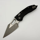 Pre-Owned Microtech Knives Manual Stitch RAM LOK Fluted Black G-10 & Apocalyptic M390MK 169RL-10APFLGTBK