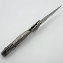 Karbon Buckhorn Titanium Handles w/ Stonewash S35 (Consignment)