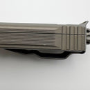 Pre-Owned Microtech Scarab 2 Gen 3 Executive w/ Natural Clear Handle & D/E-S Apocalyptic M390MK 1181-10APNC
