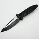 Factory Blem Microtech Socom Elite Tanto Edge Auto Black Tactical Standard 161A-1T