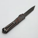 Heretic Knives Manticore S Tanto Black & Orange Camo Carbon H023-6A-ORCF