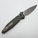 Factory Blem Microtech Socom Ram-Lok w/ Natural Clear Aluminum Frag Handles & Apocalyptic S/E M390MK 160RL-10APFRNC