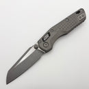 Factory Blem Microtech MSI RAM LOK Mini Natrual Clear Frag Aluminum Handles w/ Apocalyptic M390MK 210M-10APFRNC