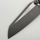 Factory Blem Microtech MSI RAM LOK Mini Natrual Clear Frag Aluminum Handles w/ Apocalyptic M390MK 210M-10APFRNC
