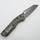 Factory Blem Microtech MSI RAM LOK Mini Natrual Clear Frag Aluminum Handles w/ Apocalyptic M390MK 210M-10APFRNC