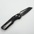 Factory Blem Microtech MSI RAM LOK Mini Black Fluted Aluminum Handles w/ Black M390MK 210M-1FL