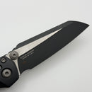 Factory Blem Microtech MSI RAM LOK Mini Frag Cerakote Sniper Gray Aluminum Handles w/ M390MK 210M-1FRCSG