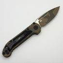 Factory Blem Microtech Knives LUDT Gen III Badlands Camo Drop Point 1135-1BNCS-Z4