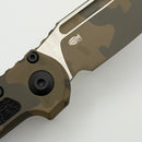 Factory Blem Microtech Knives LUDT Gen III Badlands Camo Drop Point 1135-1BNCS-Z4