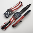 Microtech Knives Hera II USA 1776-2026 250TH Tactical D/E Signature Series 1702-1S-4J250