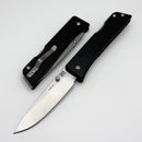 Medford 1881 Knife Works Route 66 w/ Black G-10 Handle & Tumbled Drop Point S45VN