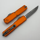 Microtech UTX-70 Gen IV w/ Orange Handle & Apocalyptic S/E M390MK 11484-10APOR