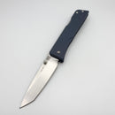 Medford 1881 Knife Works Route 66 w/ Blue Denim G-10 Handle & Tumbled Tanto S45VN