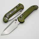 Microtech Knives LUDT Ram-Lok w/ OD Green Frag Handle & Stonewash Tanto 1136RL-10FROD