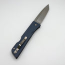 Medford 1881 Knife Works Route 66 w/ Blue Denim G-10 Handle & Tumbled Tanto S45VN