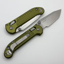 Microtech Knives LUDT Ram-Lok w/ OD Green Frag Handle & Stonewash Tanto 1136RL-10FROD