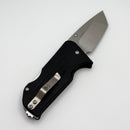 Medford 1881 Knife Works Broadway w/ Black G-10 Handle & Tumbled Tanto S45VN