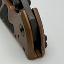 Marfione Custom Knives Socom Elite Warcom DLC Two Tone Apocalyptic w/ Tan Stingray Inlaid Handle & DLC Hardware