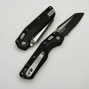 Microtech MSI RAM LOK Mini Black Frag Aluminum Handles w/ Part Serrated Black M390MK 210M-2FR