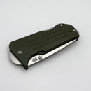 Medford 1881 Knife Works Broadway w/ OD Green G-10 Handle & Tumbled Drop Point S45VN