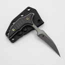 Microtech & Bastinelli Bee Marfione Select w/ Carbon Fiber Handles & Bronze Hardware 218-10APMS4