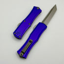 Microtech Knives Mini Hera T/E M390MK w/ Purple Handle 1704M-10PU