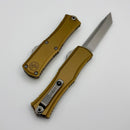 Microtech Knives Mini Hera T/E M390MK w/ Tan Handle 1704M-10TA