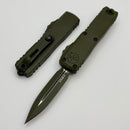 Microtech UTX-85 Gen IV w/ Cerakote OD Green & OD Green D/E M390MK 12324-1COD