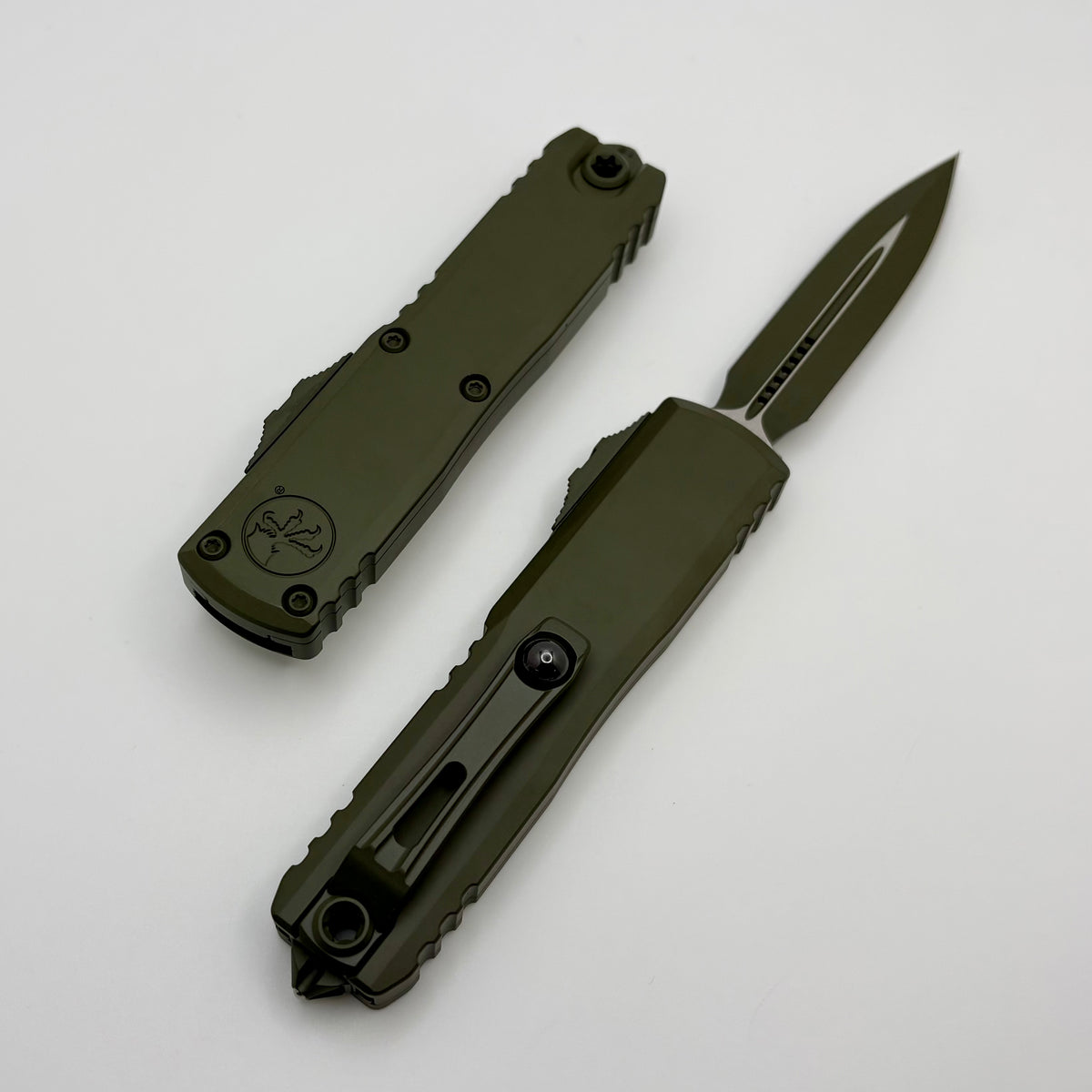 Microtech UTX-85 Gen IV w/ Cerakote OD Green & OD Green D/E M390MK 123