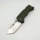 Medford 1881 Knife Works Lombard w/ OD Green G-10 Handle & Tumbled Tanto S45VN