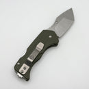 Medford 1881 Knife Works Lombard w/ OD Green G-10 Handle & Tumbled Tanto S45VN