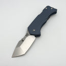 Medford 1881 Knife Works Lombard w/ Denim Blue G-10 Handle & Tumbled Tanto S45VN