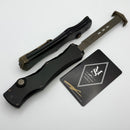 Microtech Marfione Select Halo IV Black Handle w/ Bronze Apocalyptic Tanto M390MK 1151-13APMS1