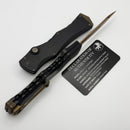 Microtech Marfione Select Halo IV Proof Run Black Handle w/ Bronze Apocalyptic Clip Point M390MK 1150-13APMS1PR