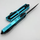 Microtech Scarab 2 Gen 3 D/E-S Tactical w/ Turquoise Handle 1180-1TQ