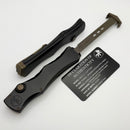 Microtech Marfione Select Halo IV Proof Run Black Handle w/ Bronze Apocalyptic Clip Point M390MK 1150-13APMS1PR
