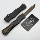 Microtech Marfione Select Halo IV Proof Run Black Handle w/ Bronze Apocalyptic Tanto M390MK 1151-13APMS1PR